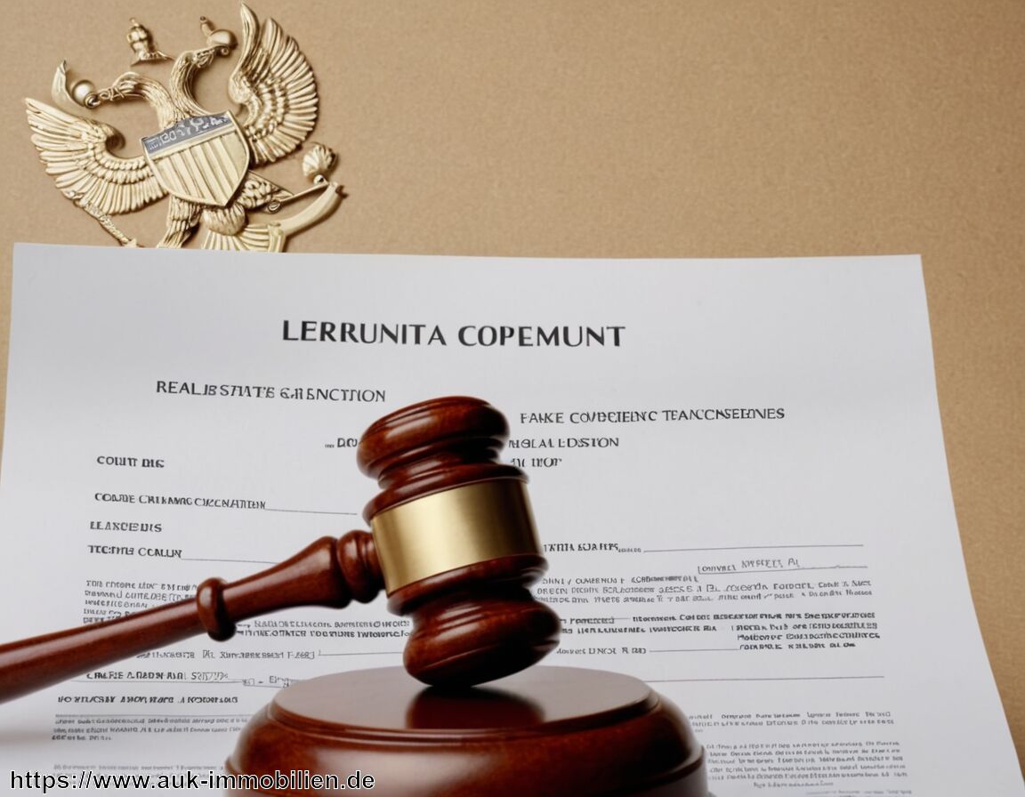 Rechtliche Konsequenzen bei Manipulationen beachten - Scheingebote und Preismanipulation bei Immobilienverkäufen