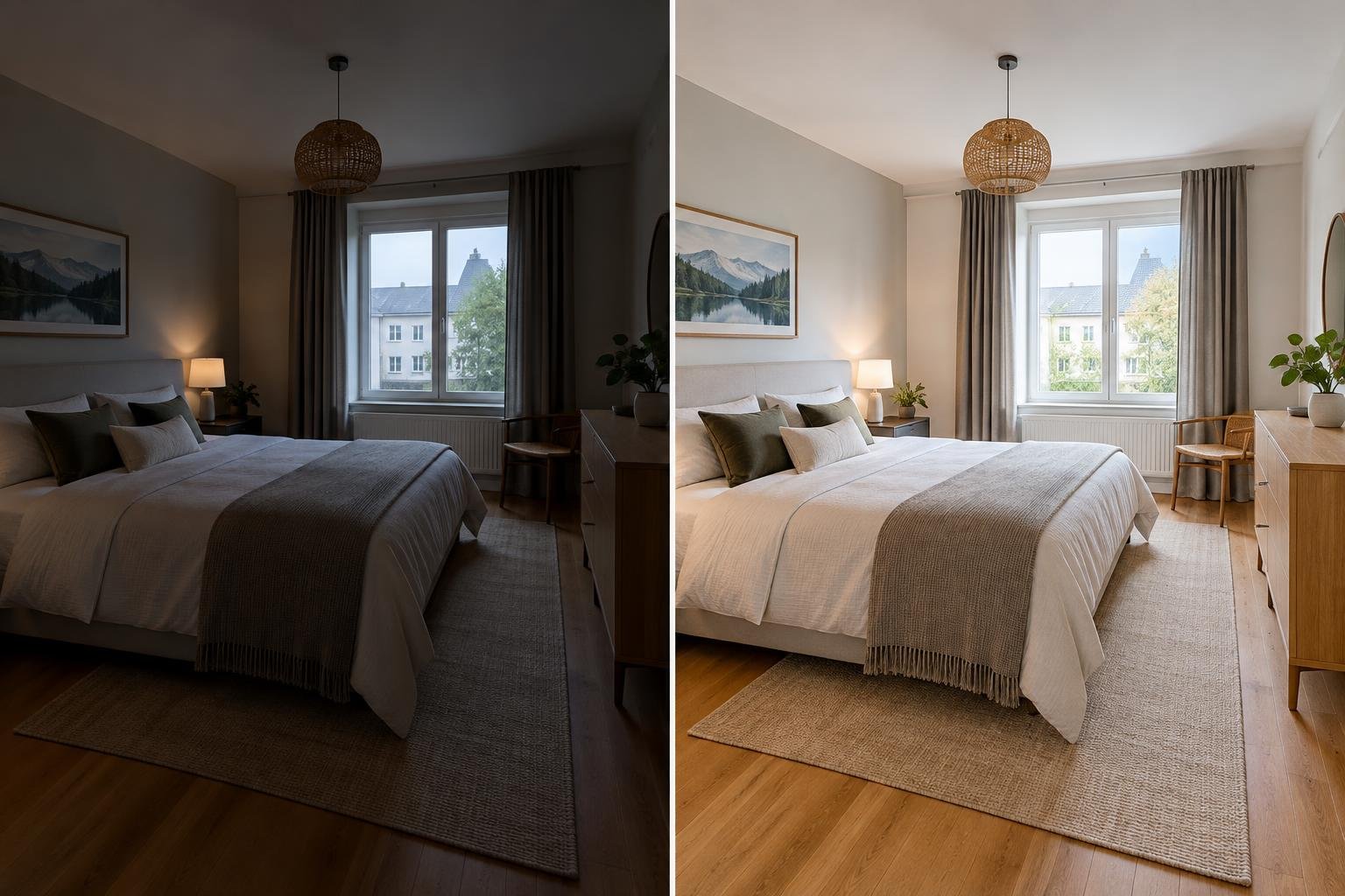Symbolbild zu Optimierung von Immobilienfotos für Online-Inserate mit KI-Tools